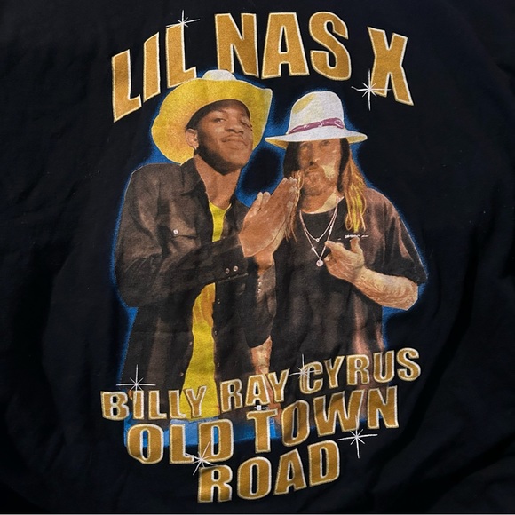 Lil Nas X Old Town Road By Goodie Two Sleeves Size XL T-Shirt. - Picture 4 of 6